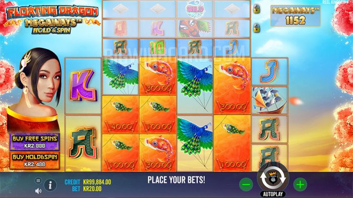 Cara mudah maxwin malam ini di slot Floating Dragon Megaways